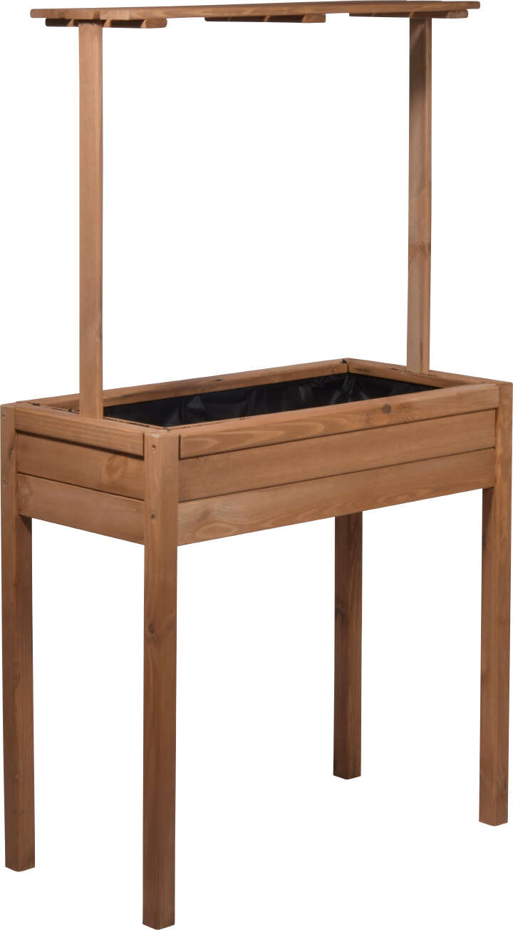 dobar Hochbeet Florenz mit erhöhter Ablage